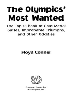 cover image of The Olympic's Most Wanted&#8482;